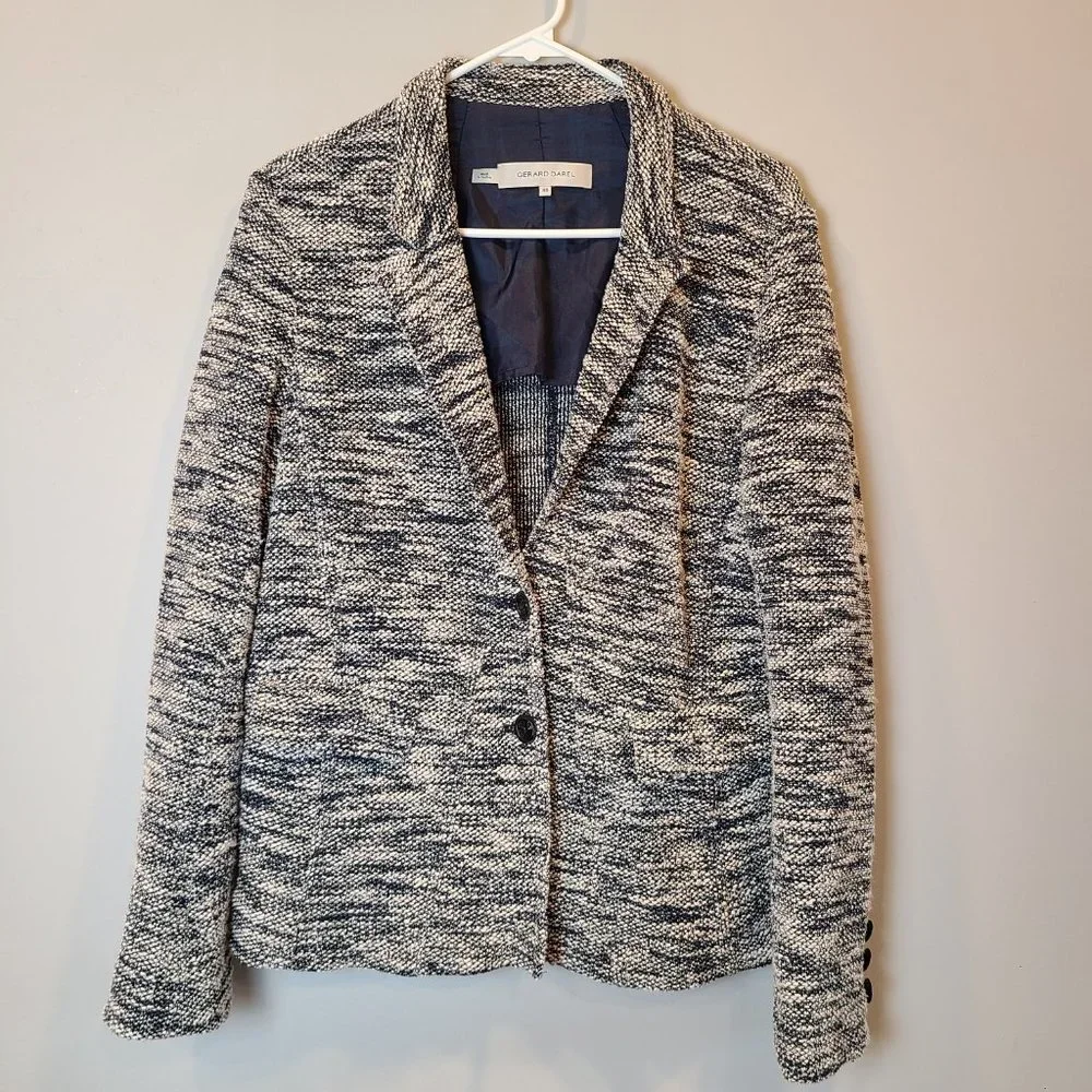 Gerard Darel Blazer Blue Womens 14